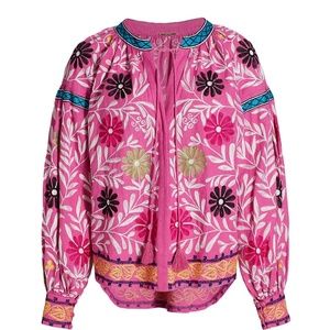 Alexis Paulaine Floral Cotton Top